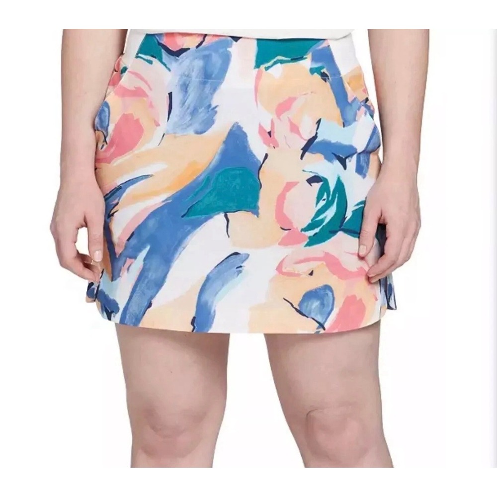 Walter Hagen Performance Core Golf Skort XXL Fresco Floral Athletic Athleisure